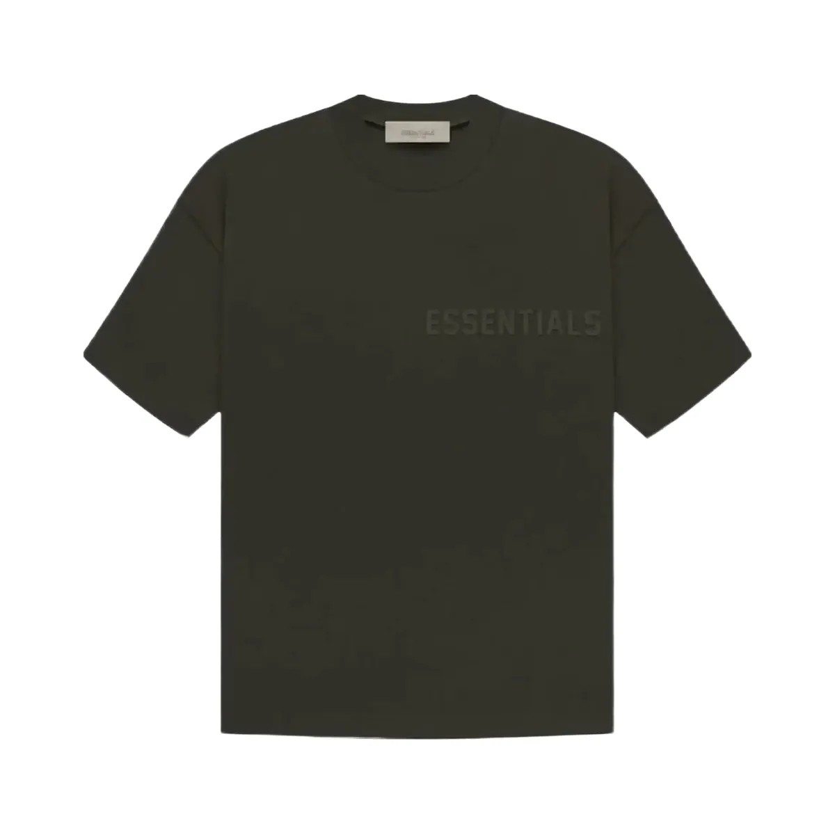 Essentials The Fear Of God Essentials T Shirt Off Black - HypeFly India View 1