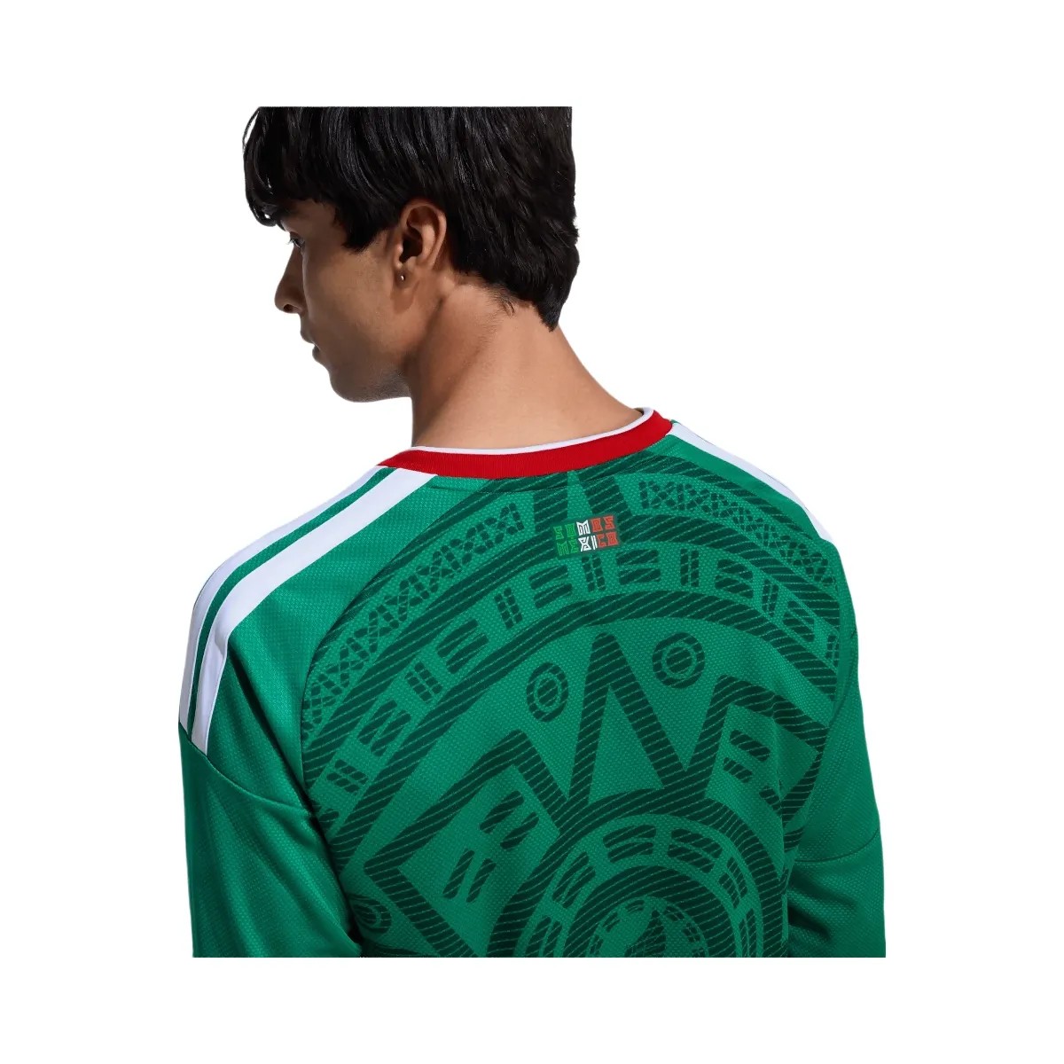 FIFA 2026 Mexico Home Long Sleeve Jersey - Men's - HypeFly India View 2