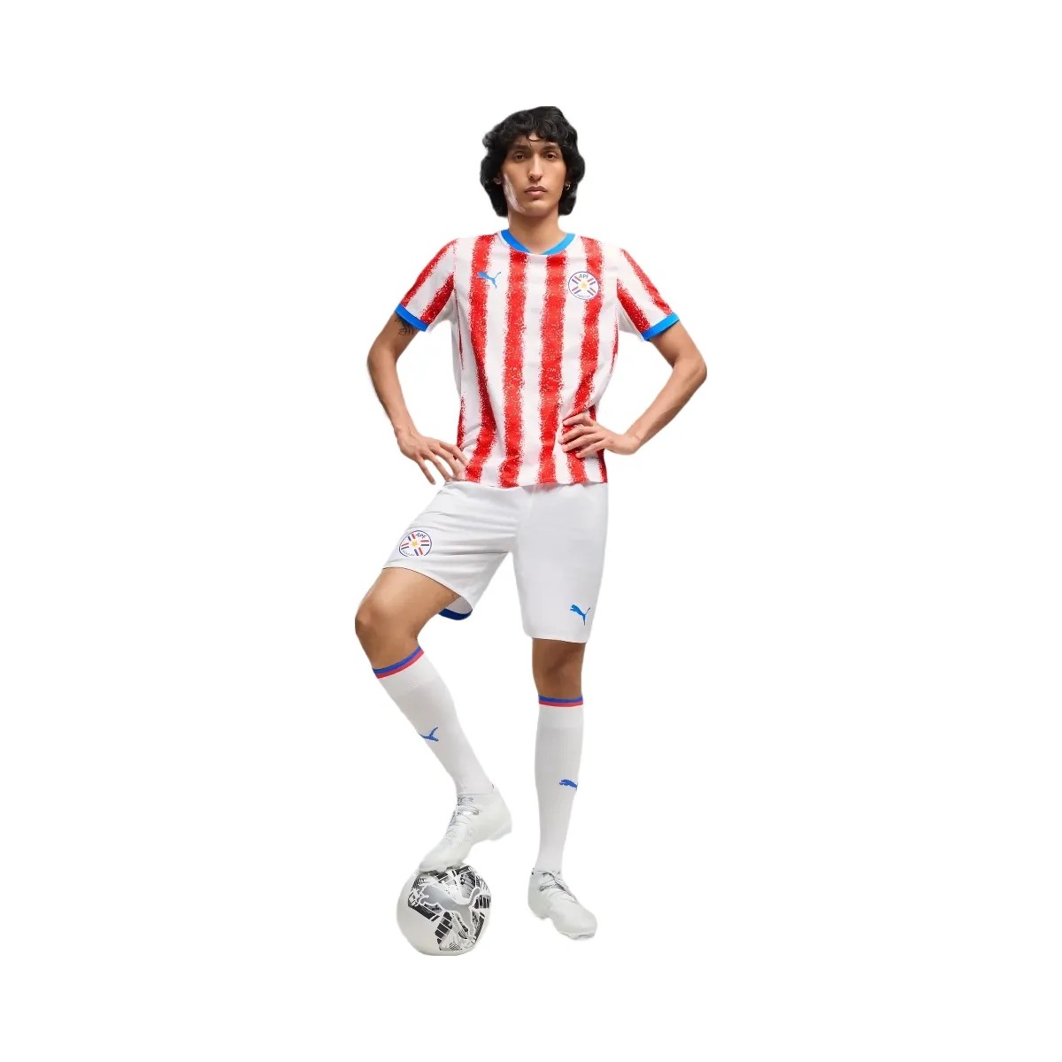 FIFA 2026 Paraguay 26 Home Replica Jersey - HypeFly India View 5