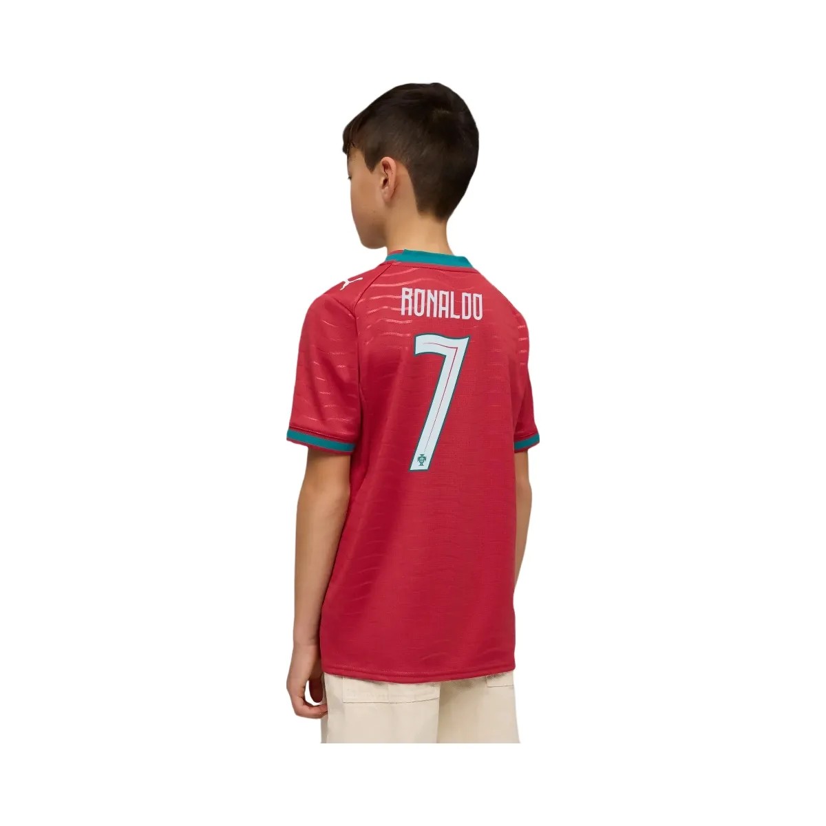 FIFA 2026 Portugal Home Ronaldo 7 Jersey - Youth - HypeFly India View 3