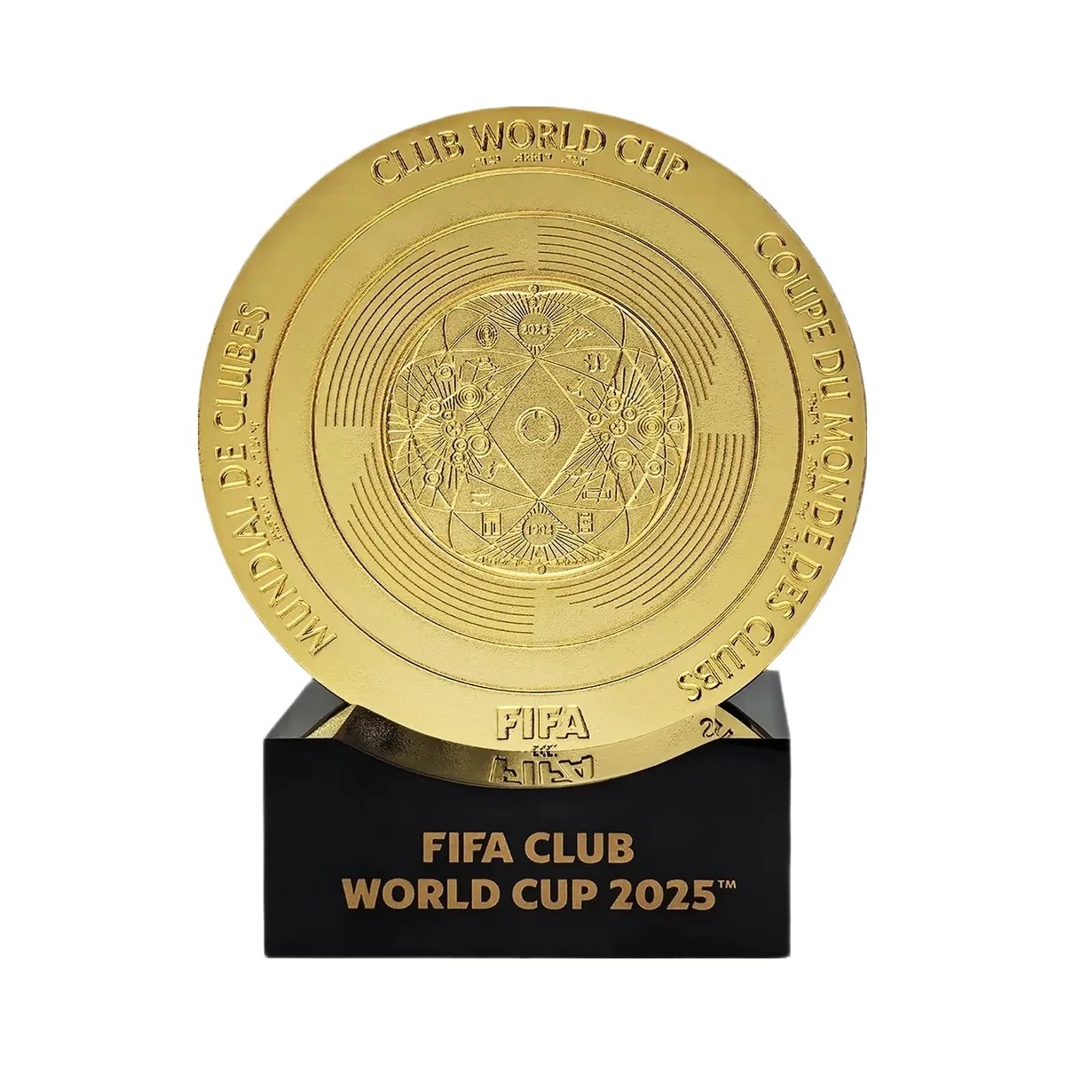 FIFA Club World Cup 2025 122mm Trophy Replica with Display Box - HypeFly India View 1