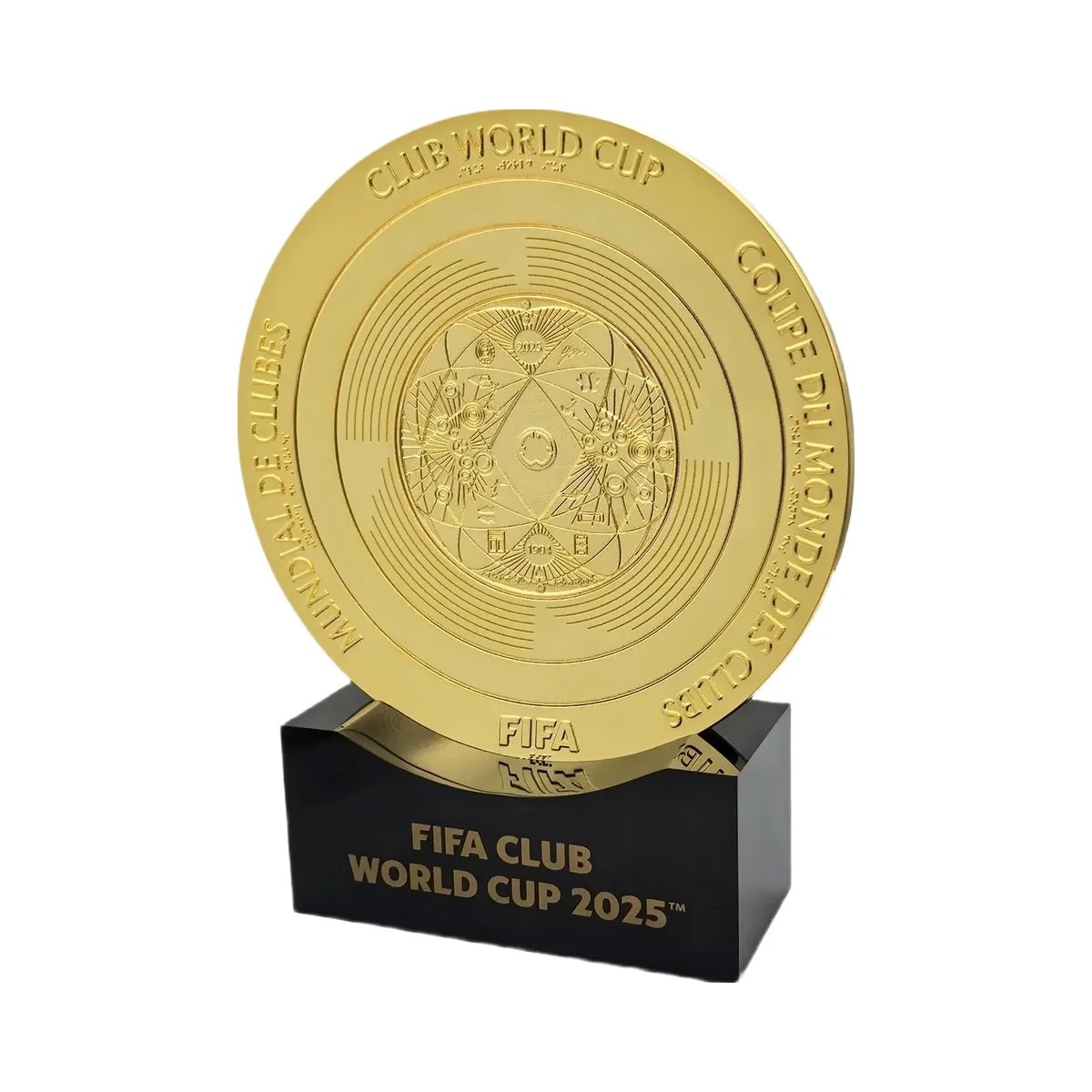 FIFA Club World Cup 2025 122mm Trophy Replica with Display Box - HypeFly India View 4
