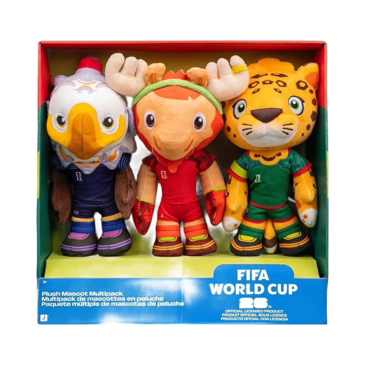 FIFA World Cup 2026 10" Mascot Plush Multipack - HypeFly India View 4