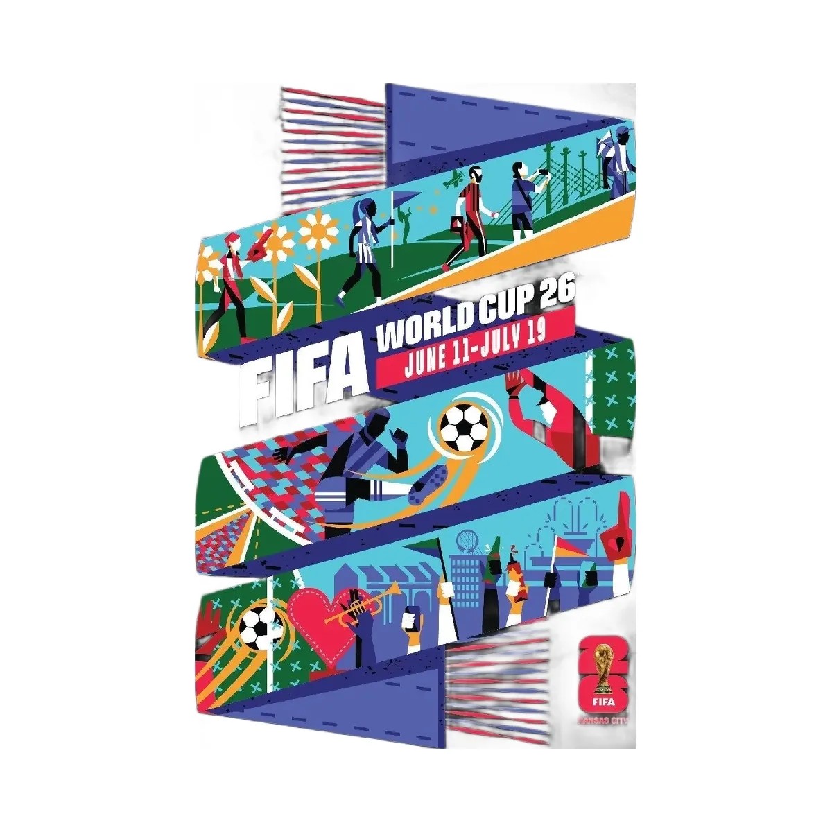 FIFA World Cup 2026 Kansas City Host City Poster - HypeFly India View 1