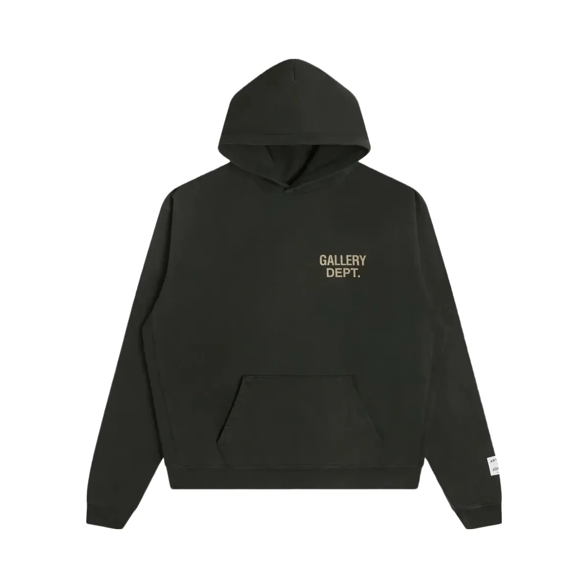 Gallery Department Gallery Dept 90s Gd Logo Hoodie Black - HypeFly India View 2