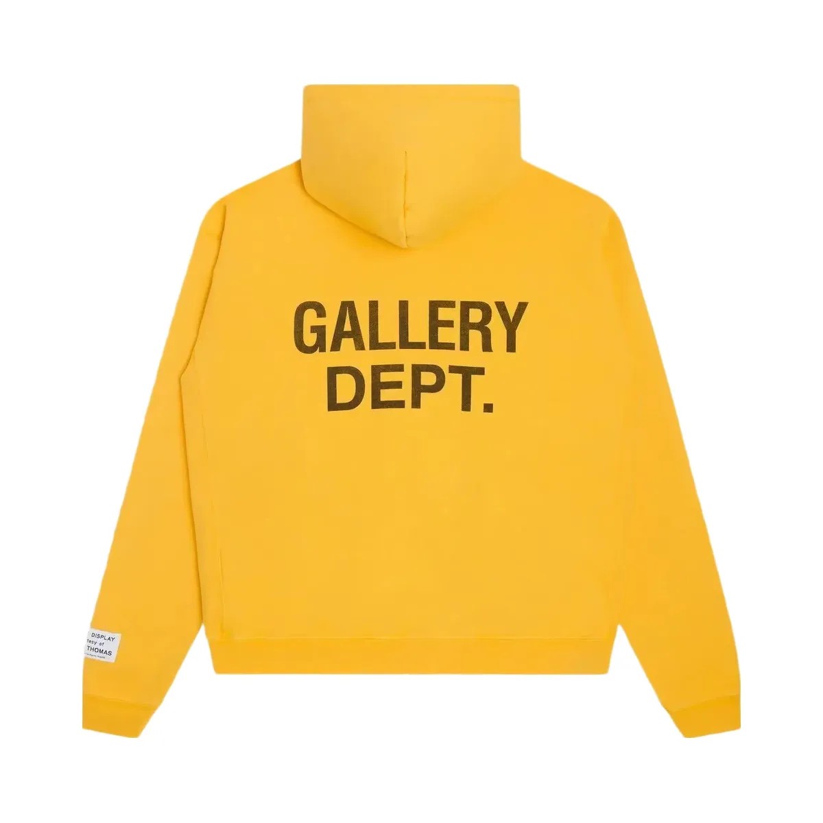 Gallery Department Gallery Dept 90s Gd Logo Hoodie Gold - HypeFly India View 1