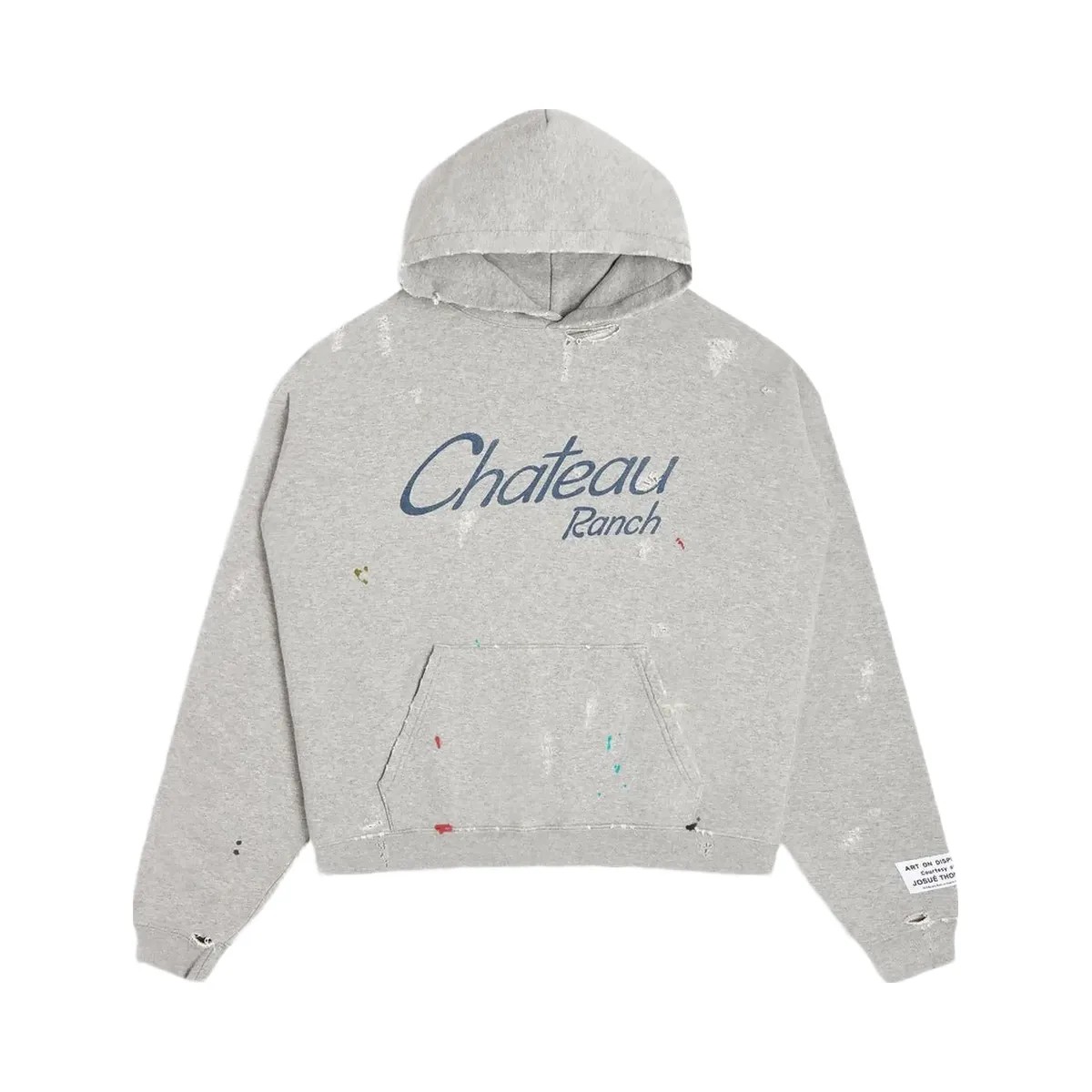 Gallery Department Gallery Dept Chateau Ranch Hoodie Heather Grey - HypeFly India View 1