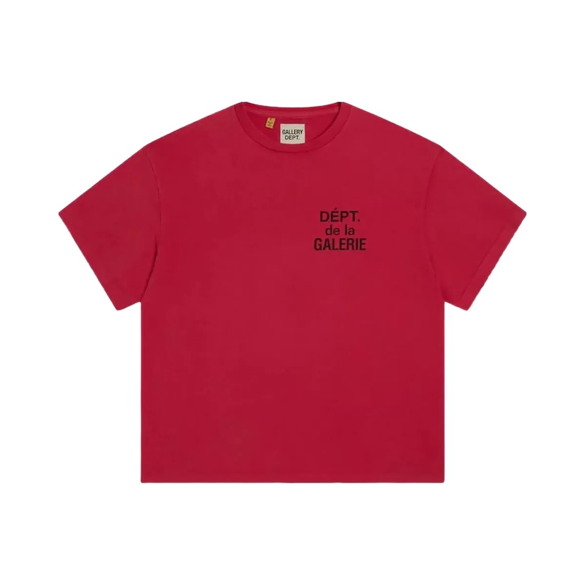 Gallery Department Gallery Dept French T-Shirt Red - HypeFly India View 1