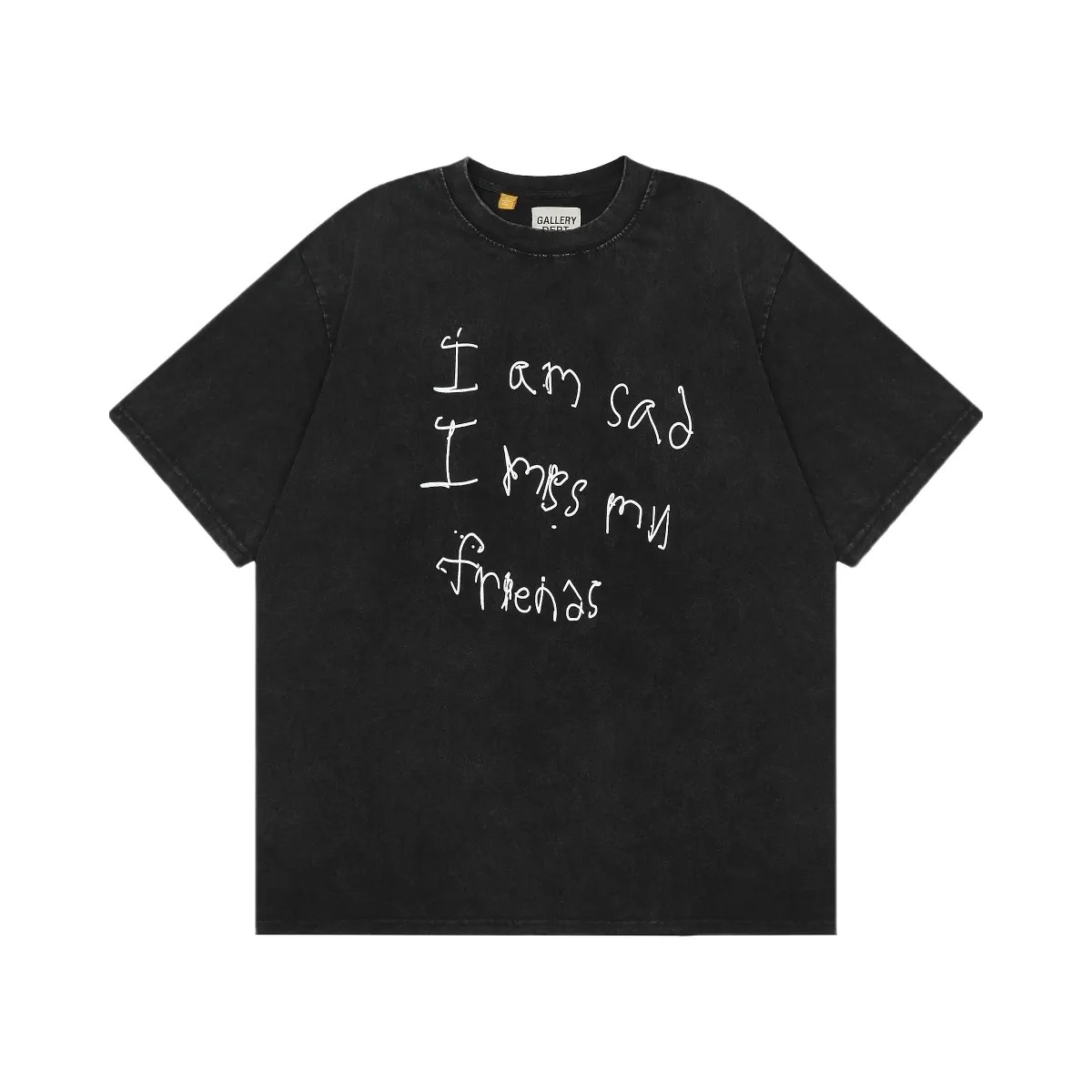 Gallery Department Gallery Dept I Am Sad I Miss My Friends T Shirt - HypeFly India View 2
