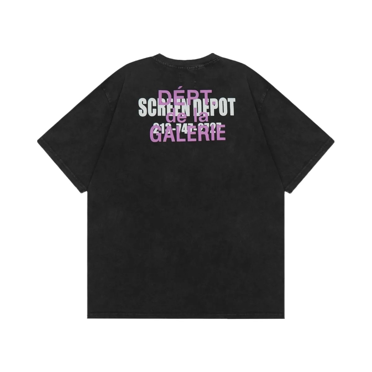 Gallery Department Gallery Dept Screen Dept T Shirt Black - HypeFly India View 1