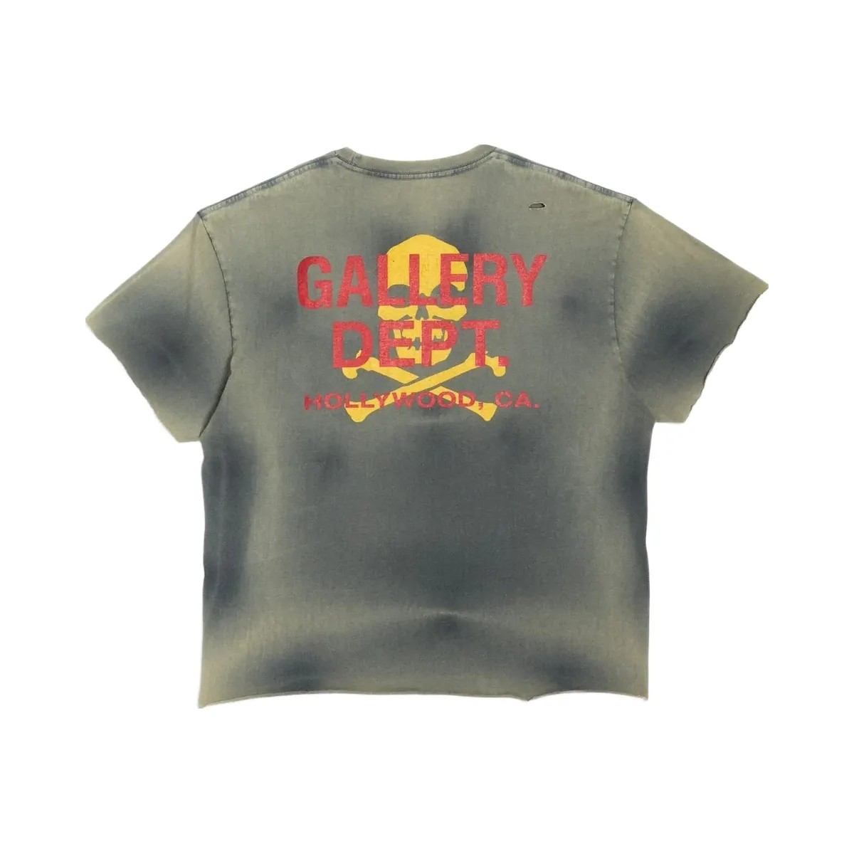 Gallery Department Gallery Dept Zip T Shirt Vintage Black - HypeFly India View 1