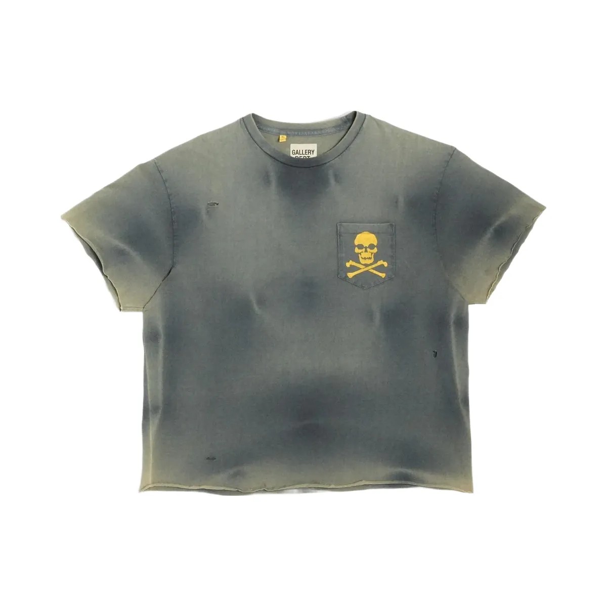 Gallery Department Gallery Dept Zip T Shirt Vintage Black - HypeFly India View 2