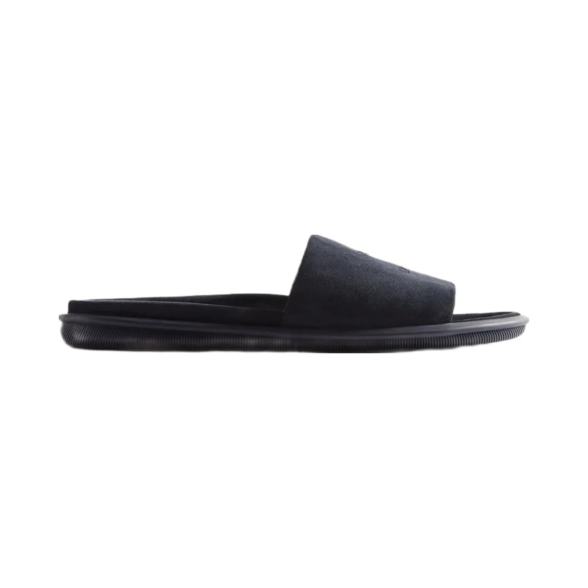 Giorgio Armani x Kith Suede Slides - Tempesta - HypeFly India View 1