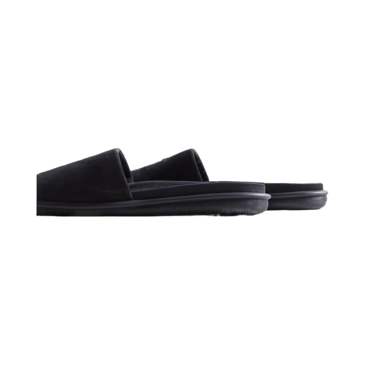 Giorgio Armani x Kith Suede Slides - Tempesta - HypeFly India View 4