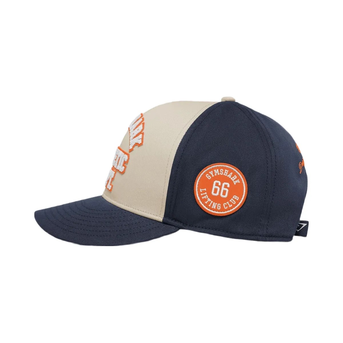 Gymshark 6 Panel Collegiate Trucker "Tinted White Heavy Blue" - HypeFly India View 2