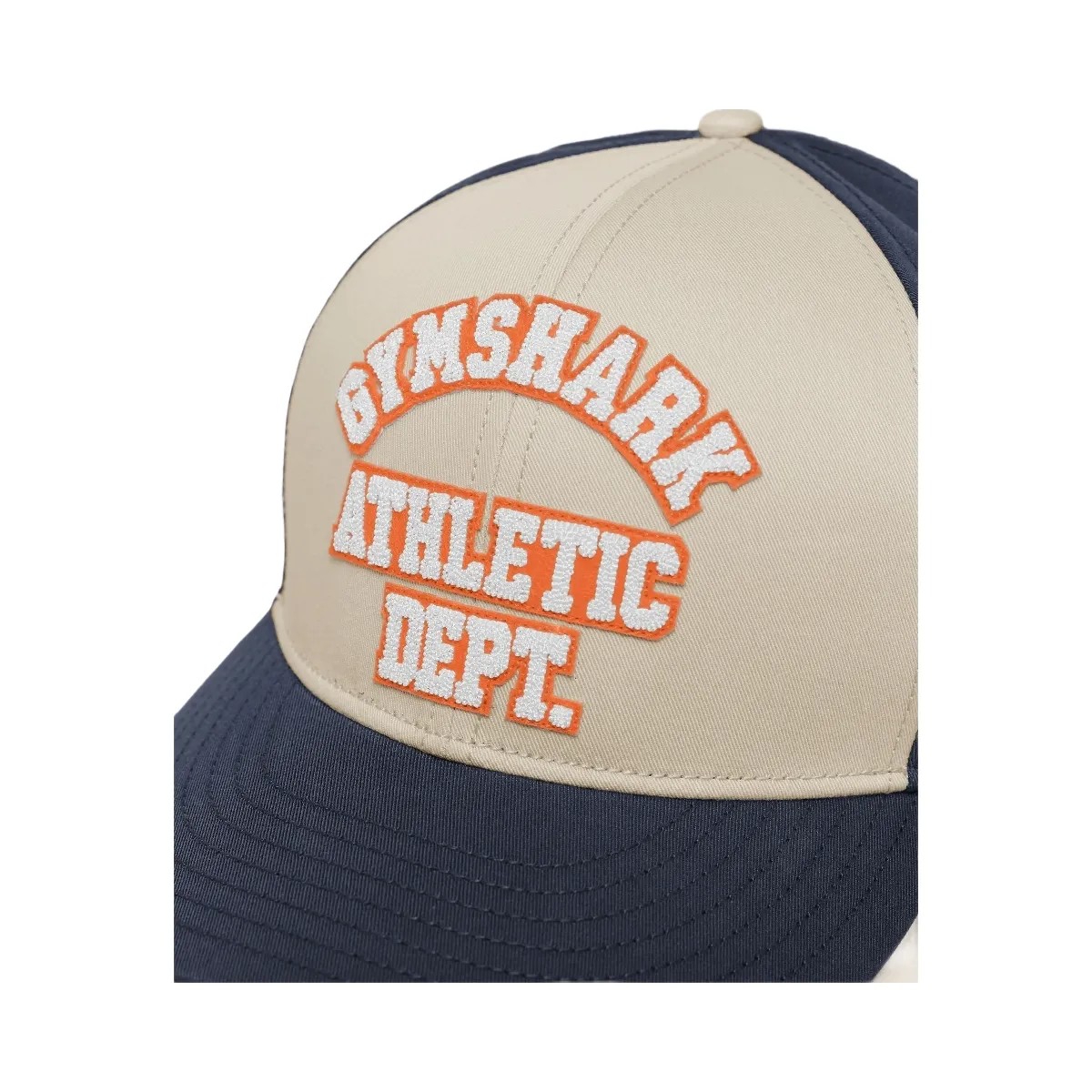 Gymshark 6 Panel Collegiate Trucker "Tinted White Heavy Blue" - HypeFly India View 3