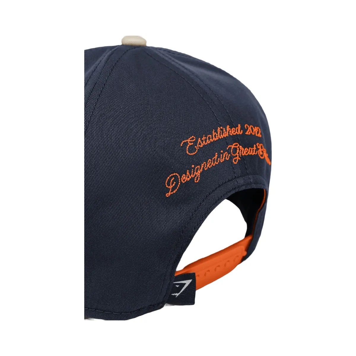 Gymshark 6 Panel Collegiate Trucker "Tinted White Heavy Blue" - HypeFly India View 4
