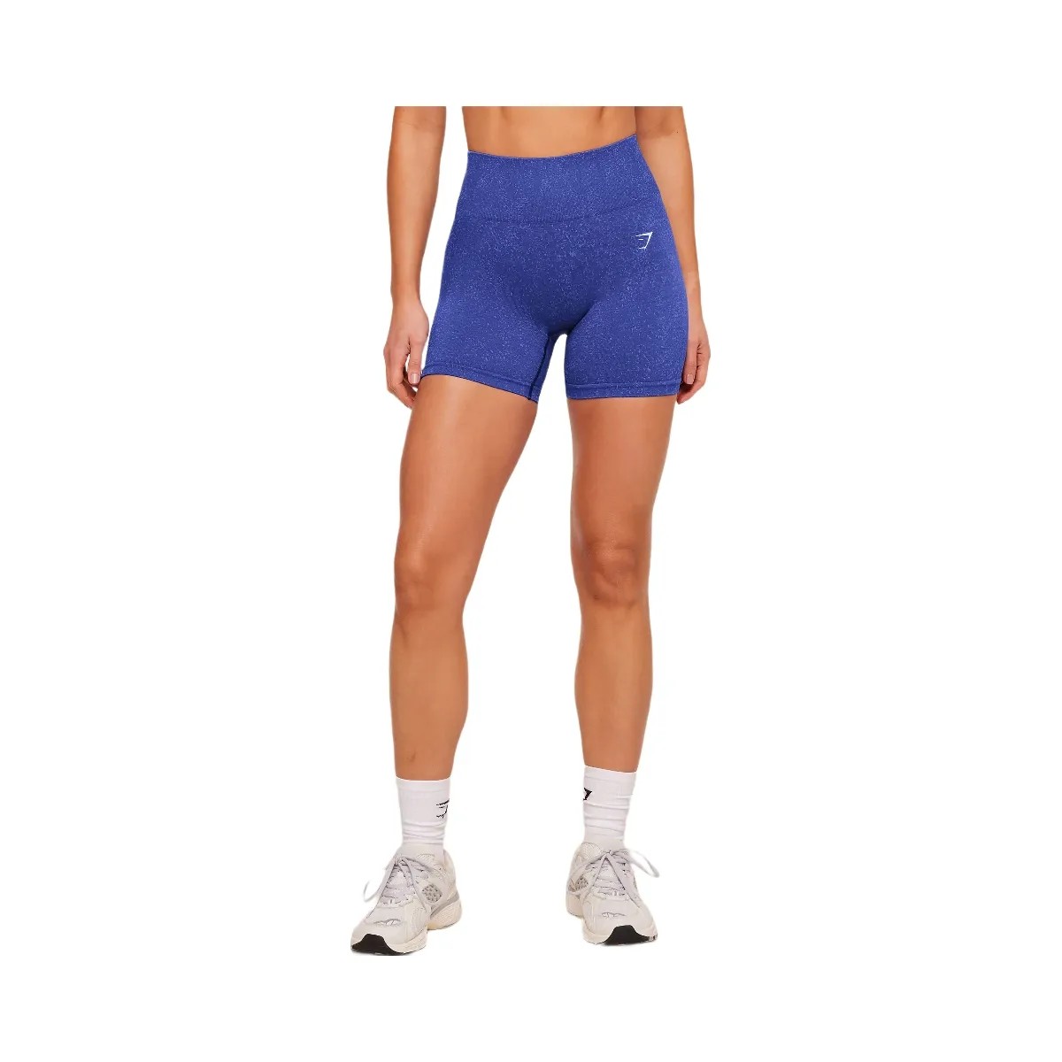 Gymshark Adapt Fleck Seamless Shorts "Force Blue Steady Purple" - HypeFly India View 1