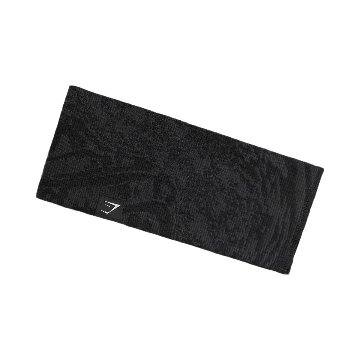 Gymshark Adapt Seamless Headband "GS Black GS Asphalt Grey" - HypeFly India View 2