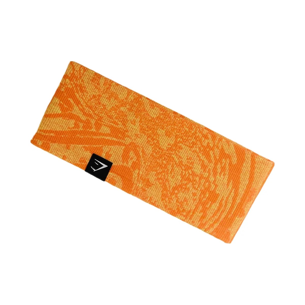 Gymshark Adapt Seamless Headband "GS Dayglow Peach GS Sorbet Yellow" - HypeFly India View 2