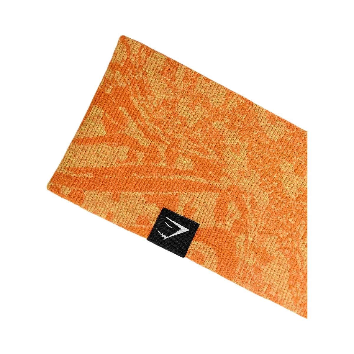 Gymshark Adapt Seamless Headband "GS Dayglow Peach GS Sorbet Yellow" - HypeFly India View 3