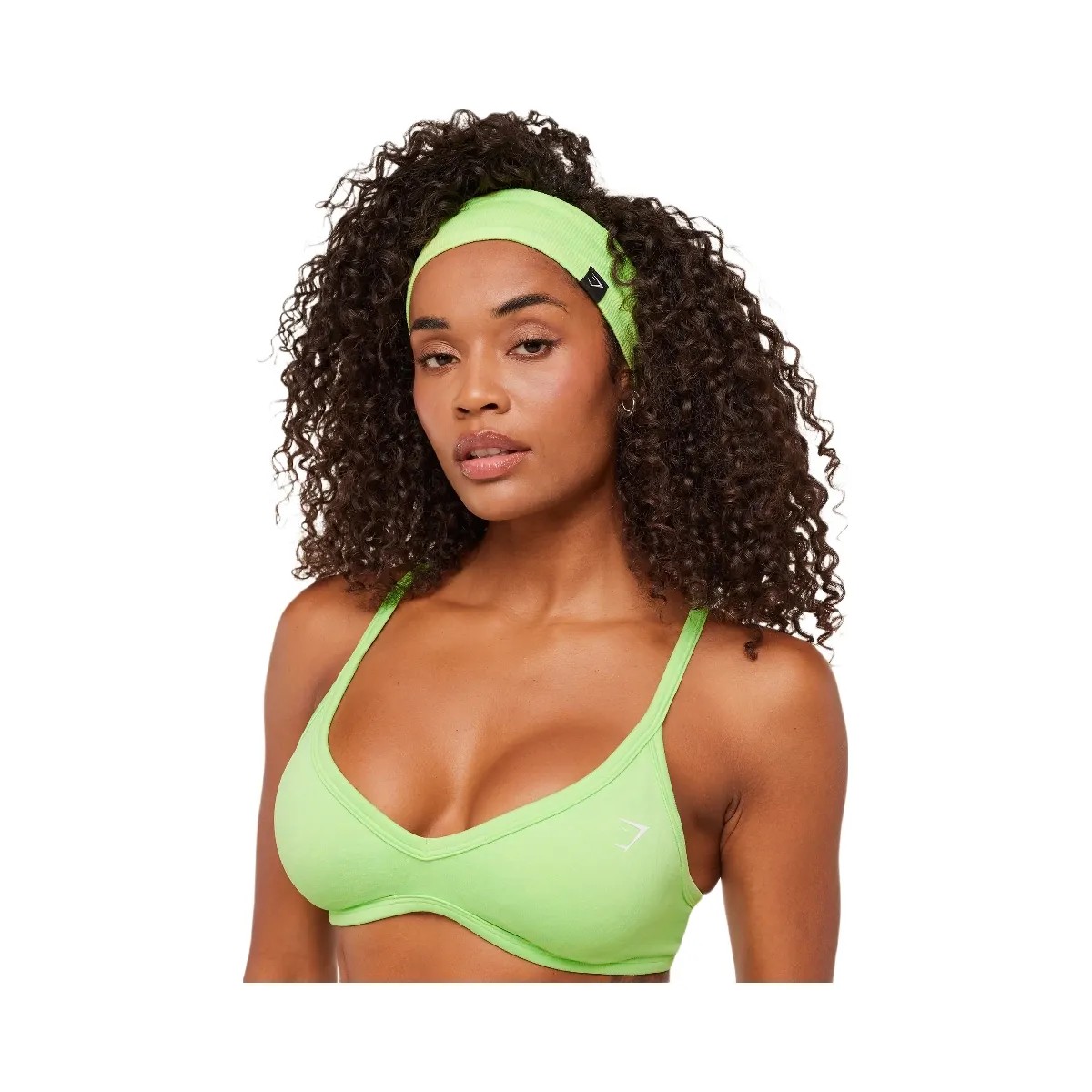 Gymshark Adapt Seamless Headband "GS Energy Gelato Green GS Sorbet Yellow" - HypeFly India View 1