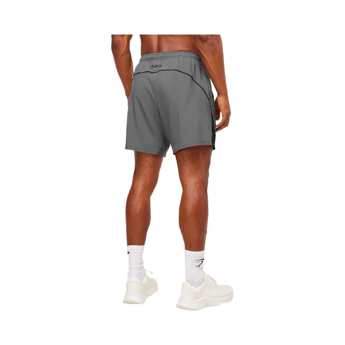 Gymshark Arrival Block 6" Shorts "Dark Grey" - HypeFly India View 2