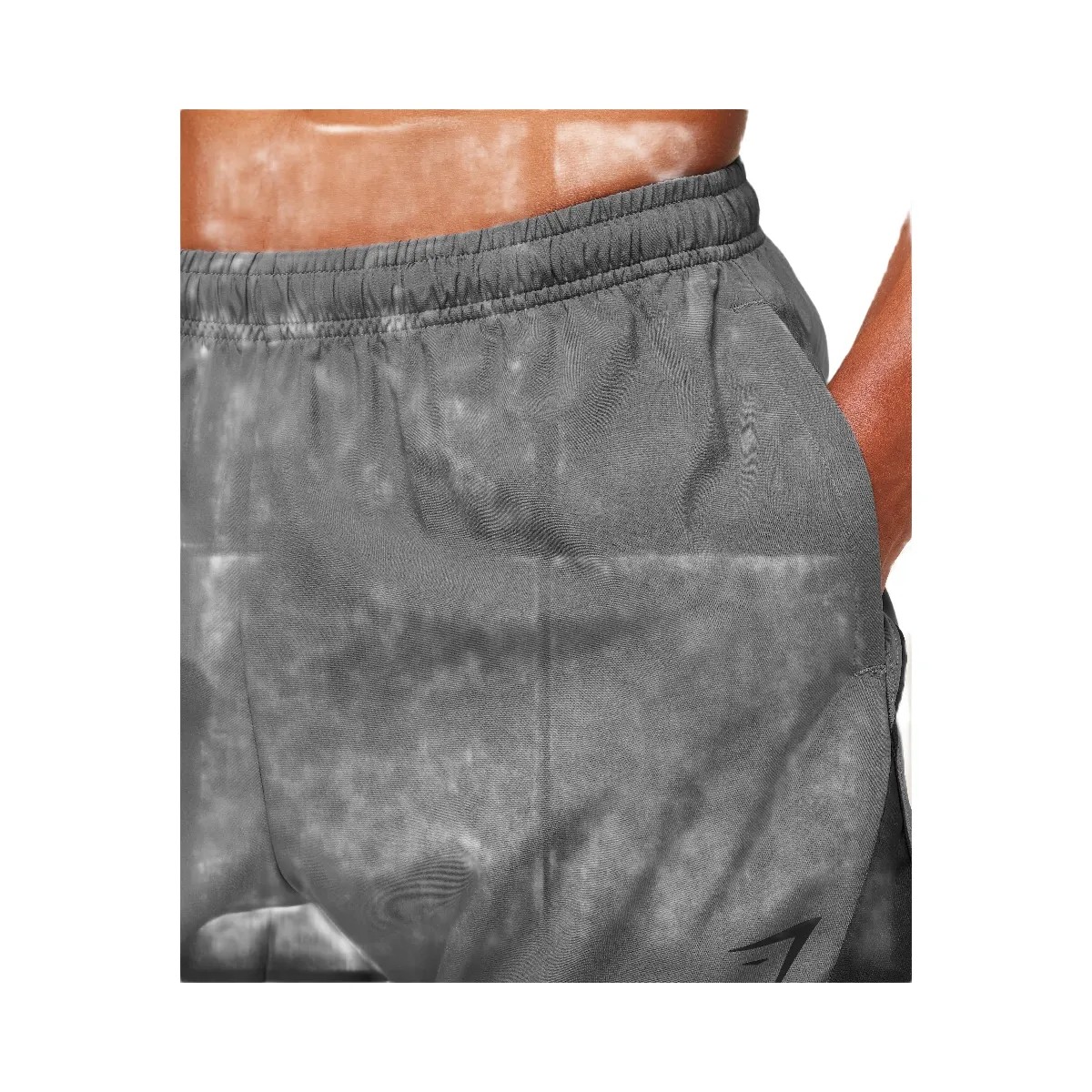 Gymshark Arrival Block 6" Shorts "Dark Grey" - HypeFly India View 5