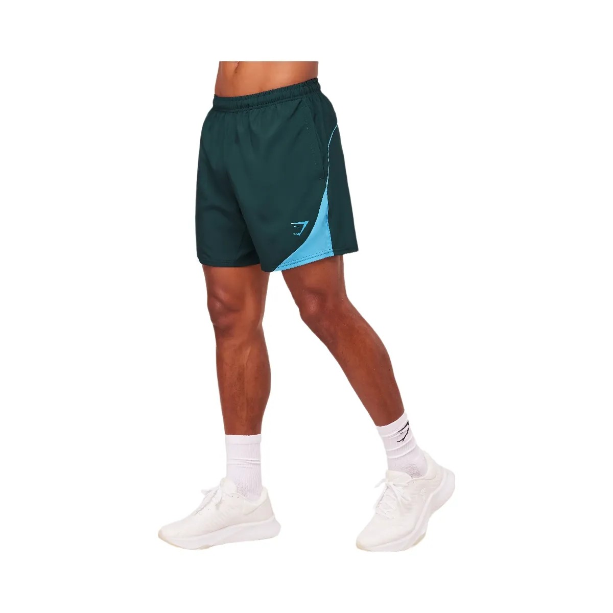 Gymshark Arrival Block 6" Shorts "Deep Petrol Blue" - HypeFly India View 1