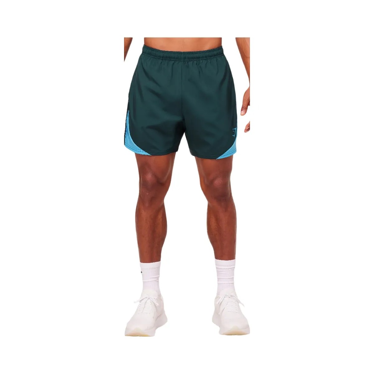 Gymshark Arrival Block 6" Shorts "Deep Petrol Blue" - HypeFly India View 3