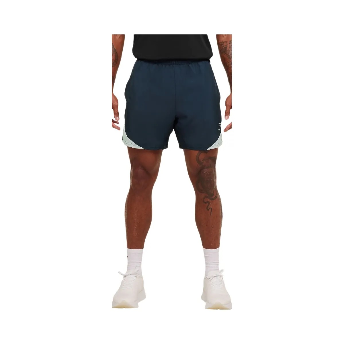 Gymshark Arrival Block 6" Shorts "Navy" - HypeFly India View 1