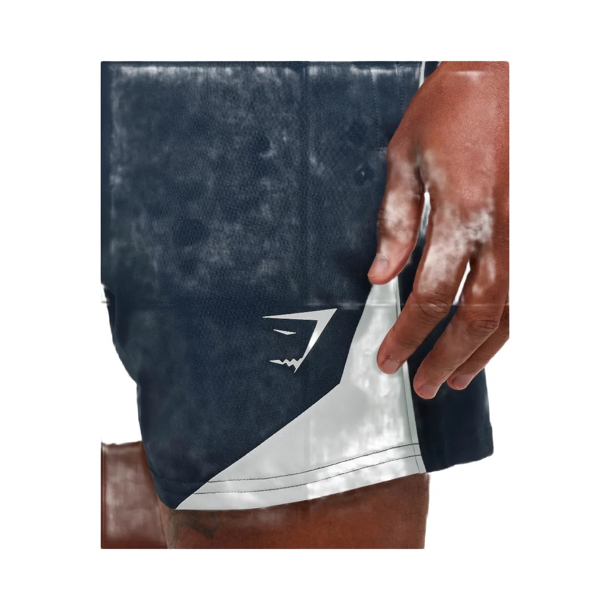 Gymshark Arrival Block 6" Shorts "Navy" - HypeFly India View 6