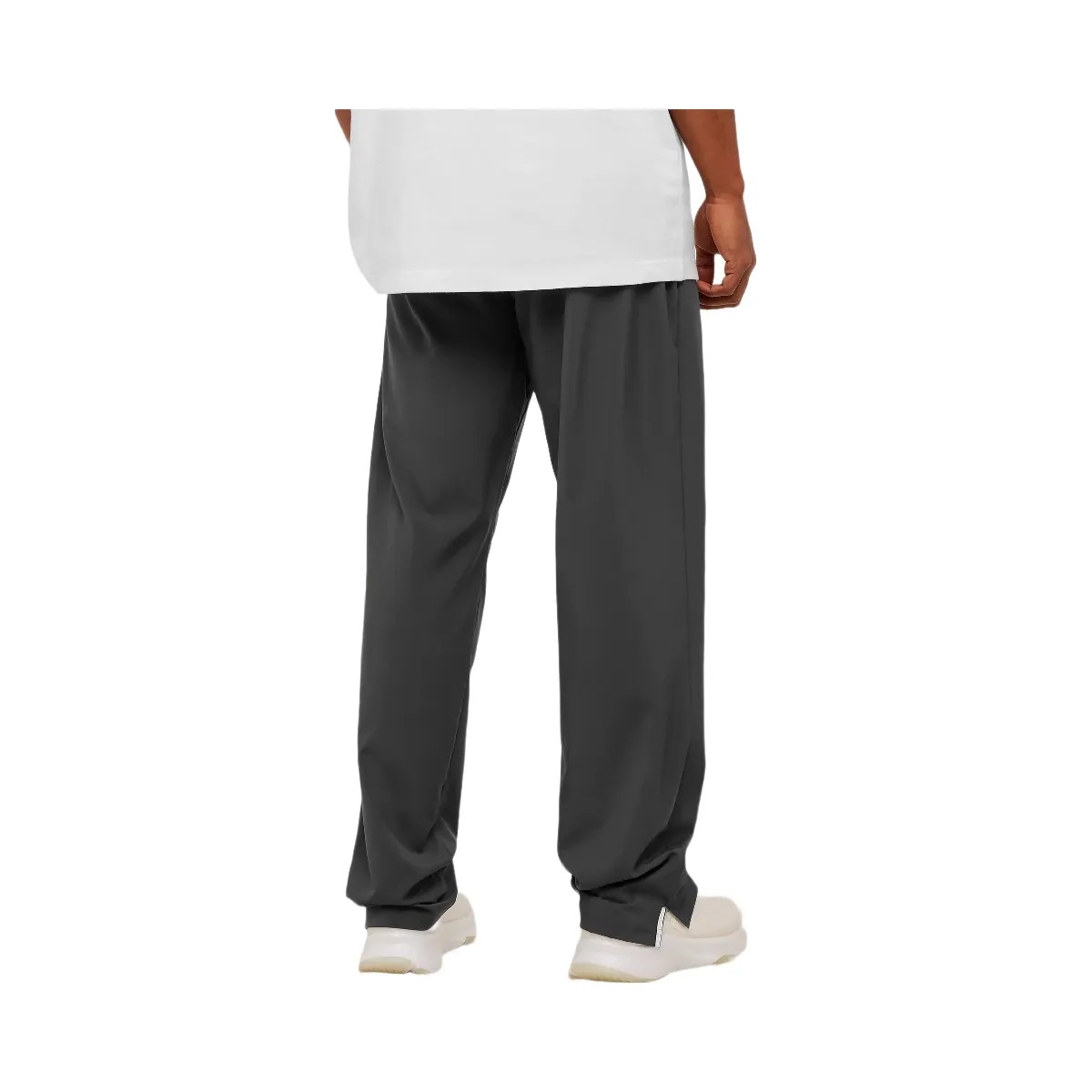 Gymshark Arrival Contrast Pants "Grey Black" - HypeFly India View 2
