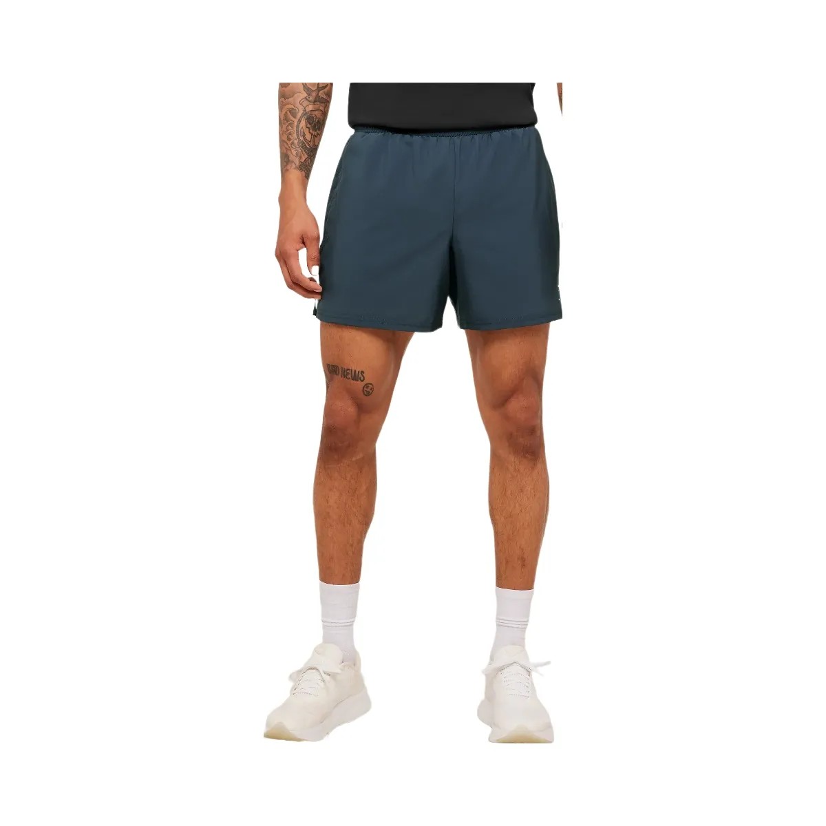 Gymshark Arrival Contrast Shorts "Stealth Blue Flow Blue" - HypeFly India View 1