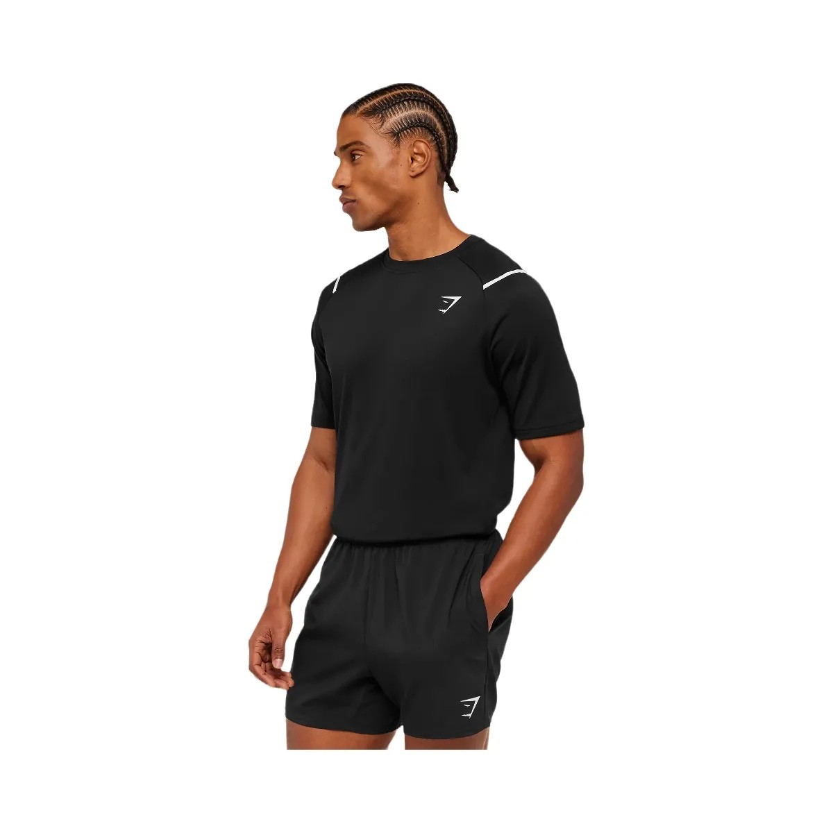 Gymshark Arrival Contrast T-Shirt "Black" - HypeFly India View 3