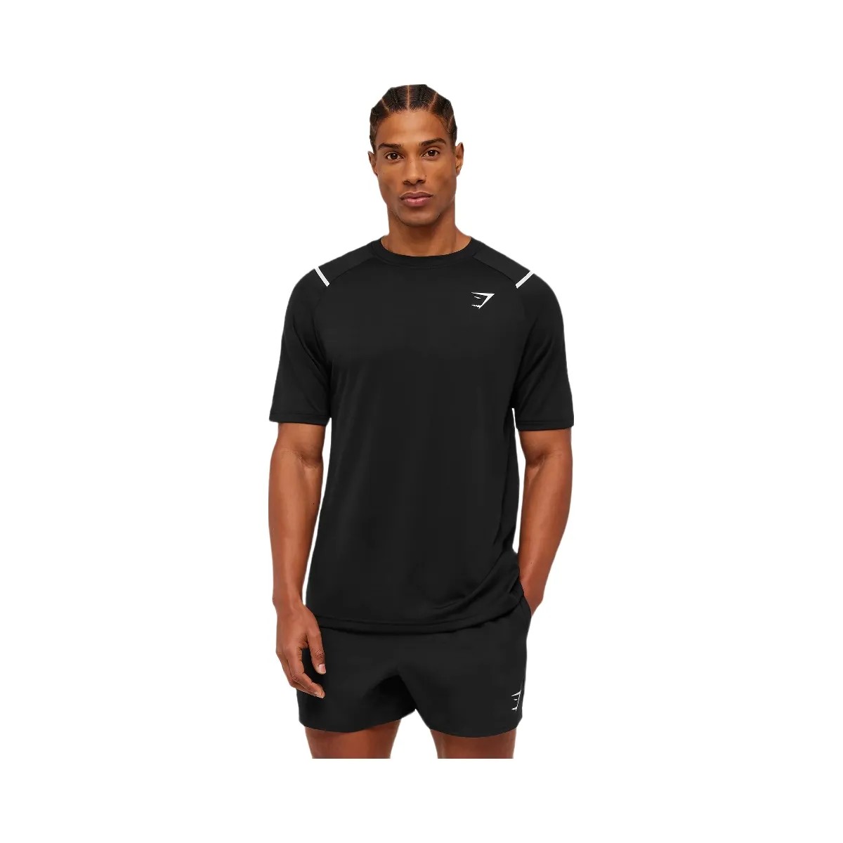 Gymshark Arrival Contrast T-Shirt "Black" - HypeFly India View 4