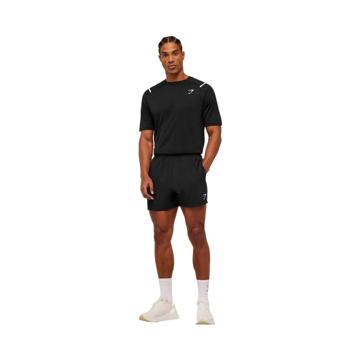 Gymshark Arrival Contrast T-Shirt "Black" - HypeFly India View 5