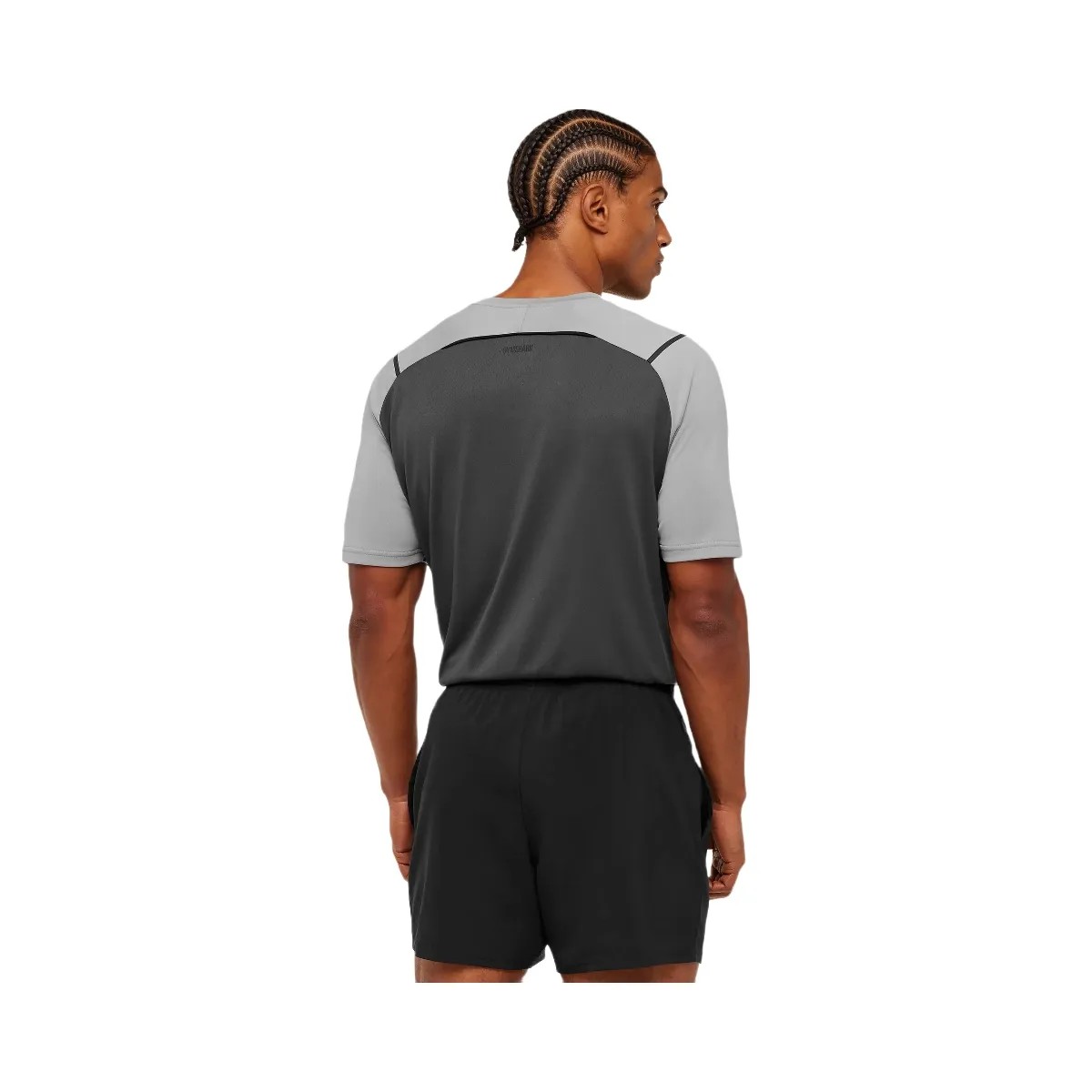 Gymshark Arrival Contrast T-Shirt "Smokey Grey Grey" - HypeFly India View 2