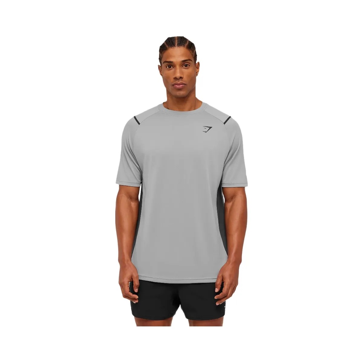 Gymshark Arrival Contrast T-Shirt "Smokey Grey Grey" - HypeFly India View 4