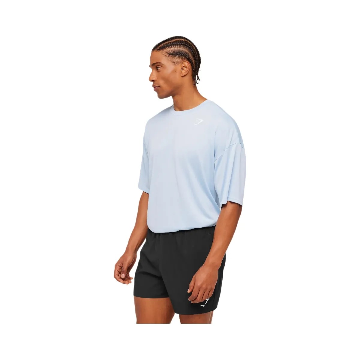 Gymshark Arrival Oversized T-Shirt "Chilled Blue" - HypeFly India View 3