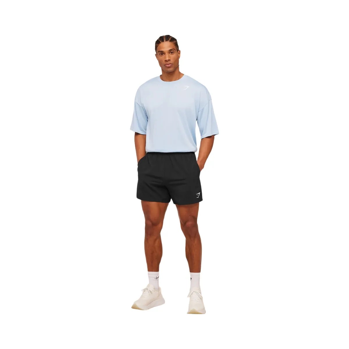 Gymshark Arrival Oversized T-Shirt "Chilled Blue" - HypeFly India View 6