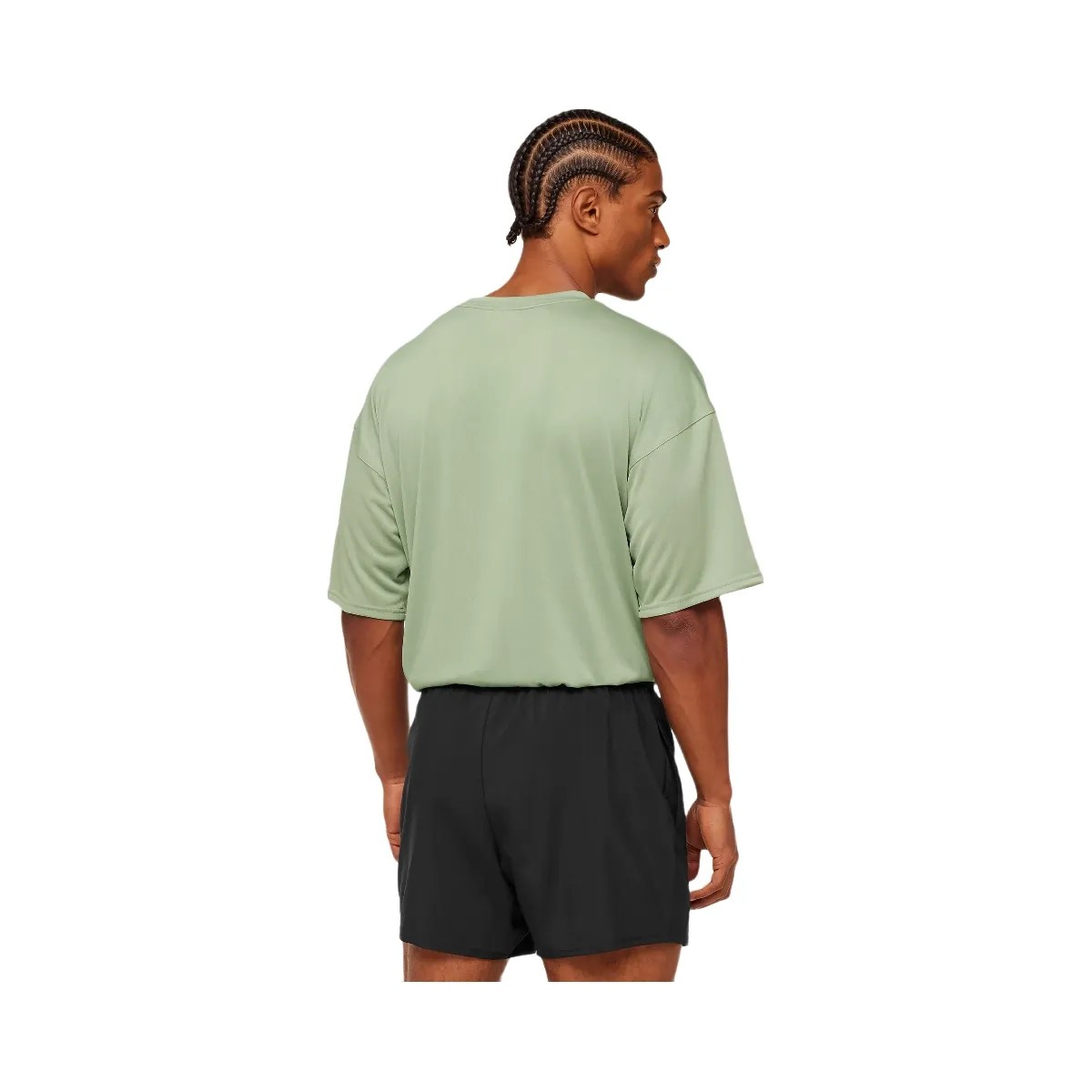 Gymshark Arrival Oversized T-Shirt "GS Haze Green" - HypeFly India View 2