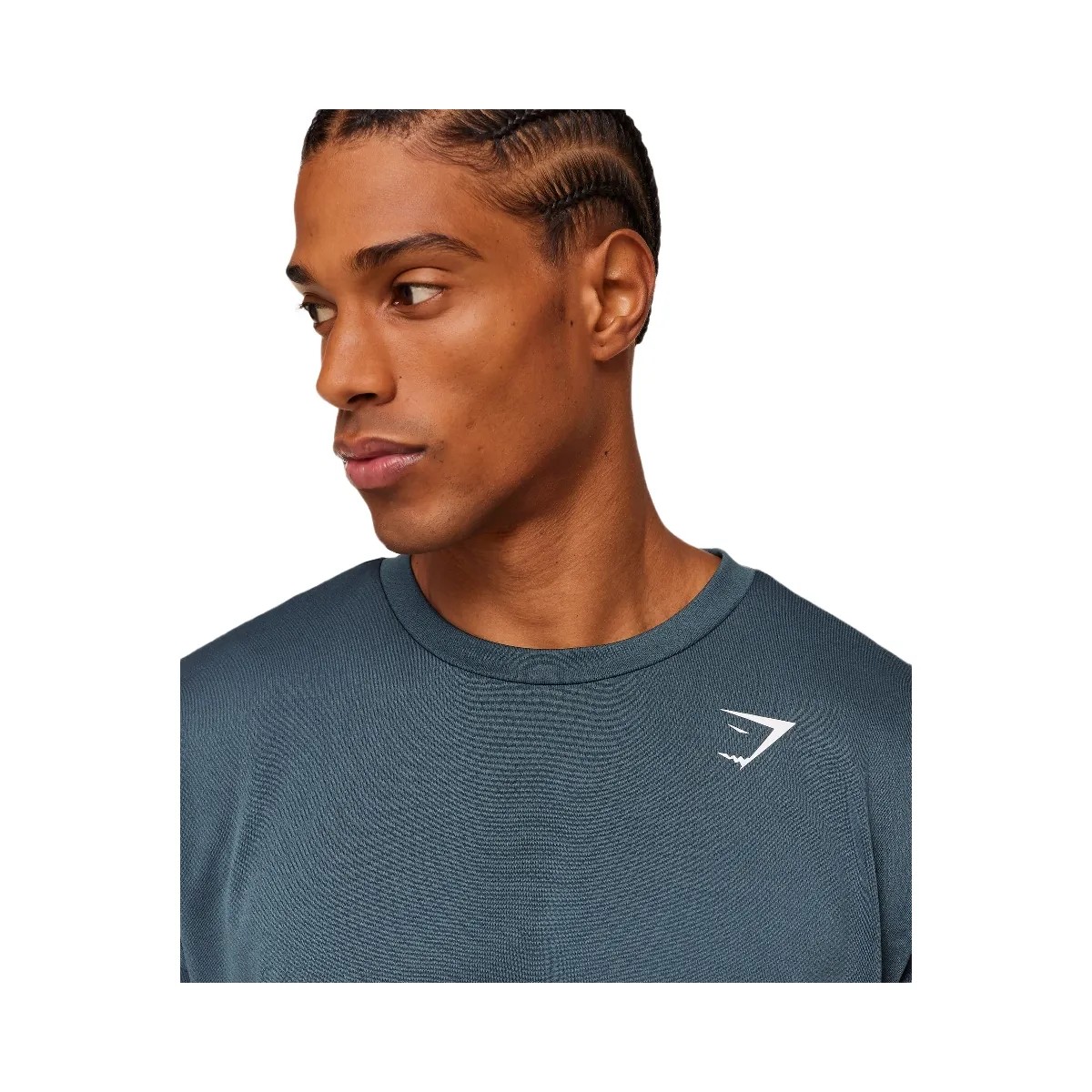 Gymshark Arrival Oversized T-Shirt "GS Stealth Blue" - HypeFly India View 5