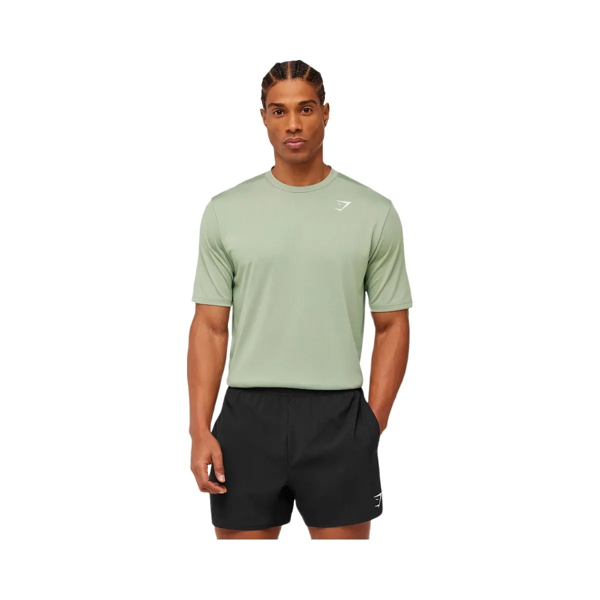 Gymshark Arrival T-Shirt "GS Haze Green" - HypeFly India View 1