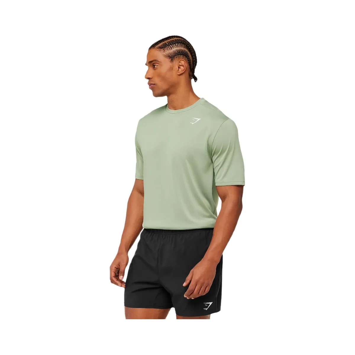 Gymshark Arrival T-Shirt "GS Haze Green" - HypeFly India View 2