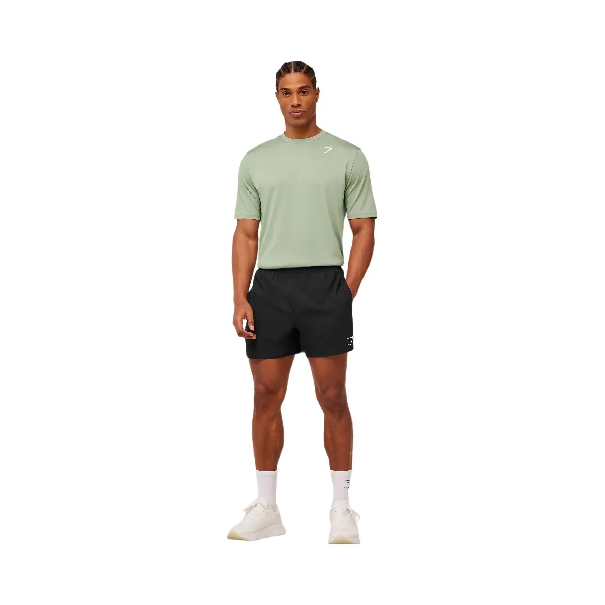 Gymshark Arrival T-Shirt "GS Haze Green" - HypeFly India View 3