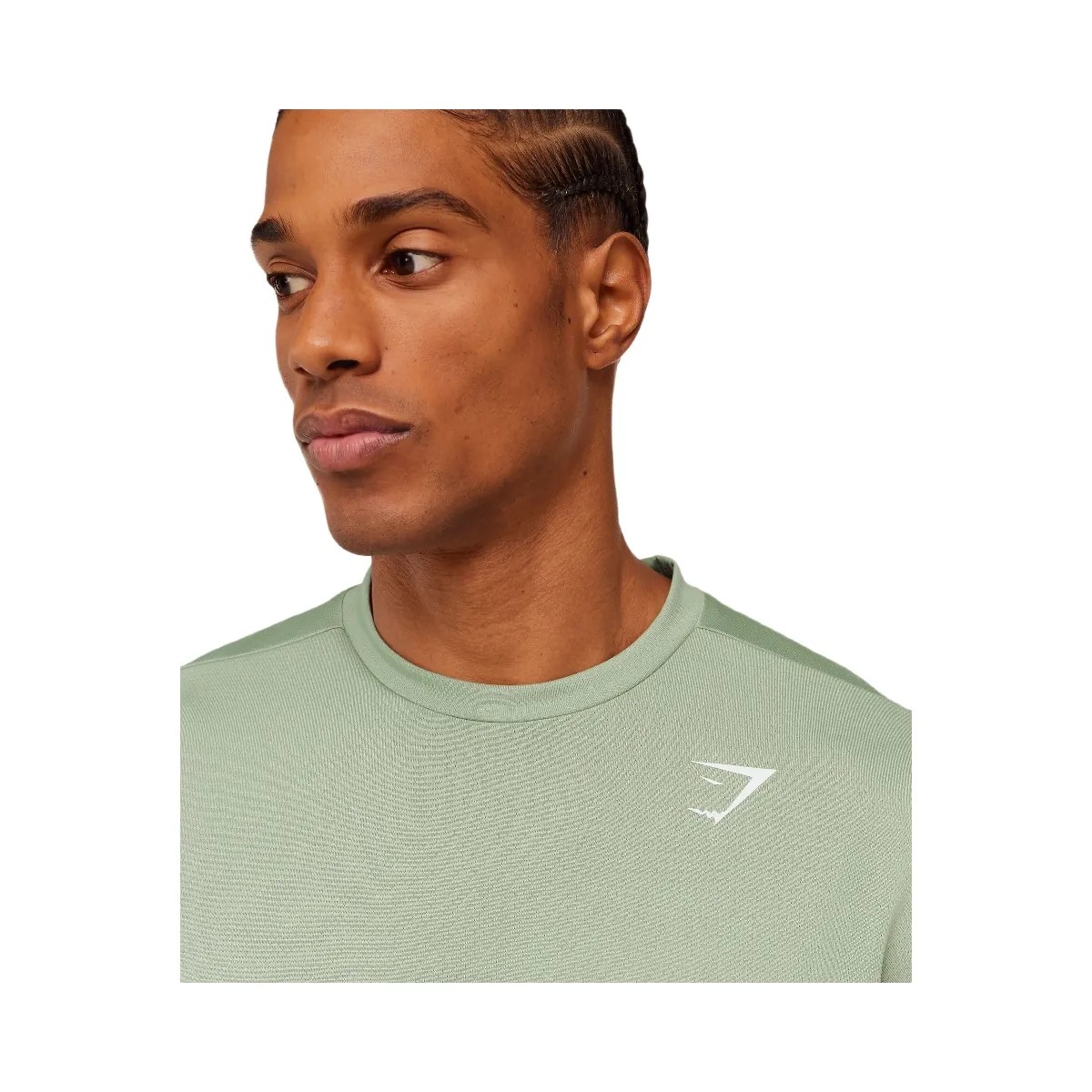 Gymshark Arrival T-Shirt "GS Haze Green" - HypeFly India View 4