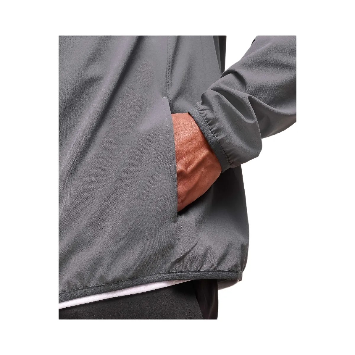 Gymshark Arrival Track Jacket "Silhouette Grey" - HypeFly India View 5
