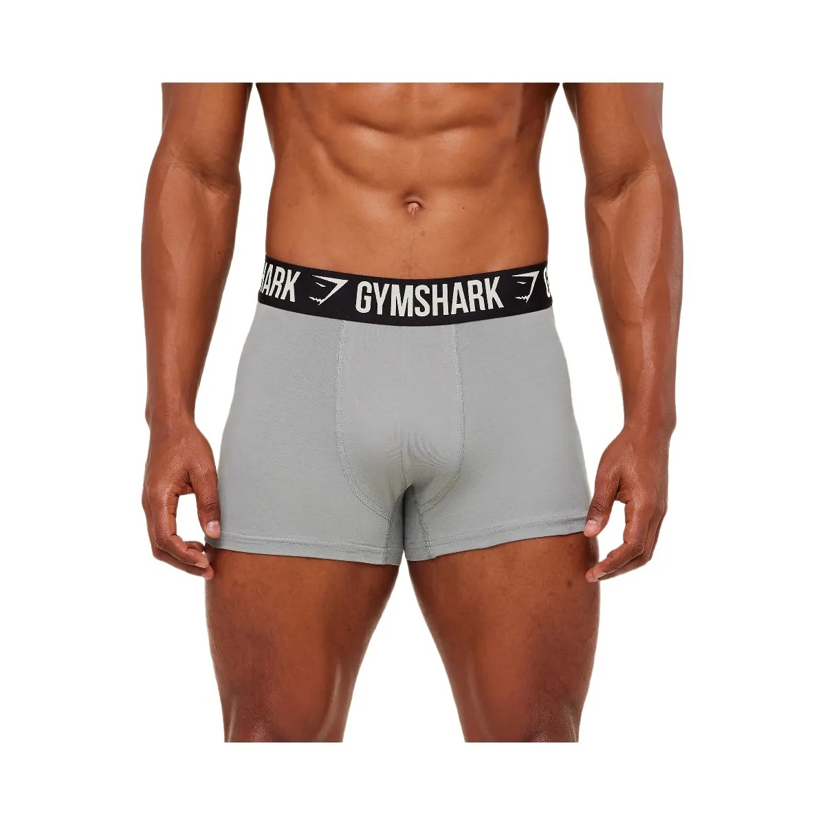 Gymshark Boxer Brief 5PK "GS Smokey Grey GS Smokey Grey GS Smokey Grey GS Smokey Grey GS Smokey Grey" - HypeFly India View 1