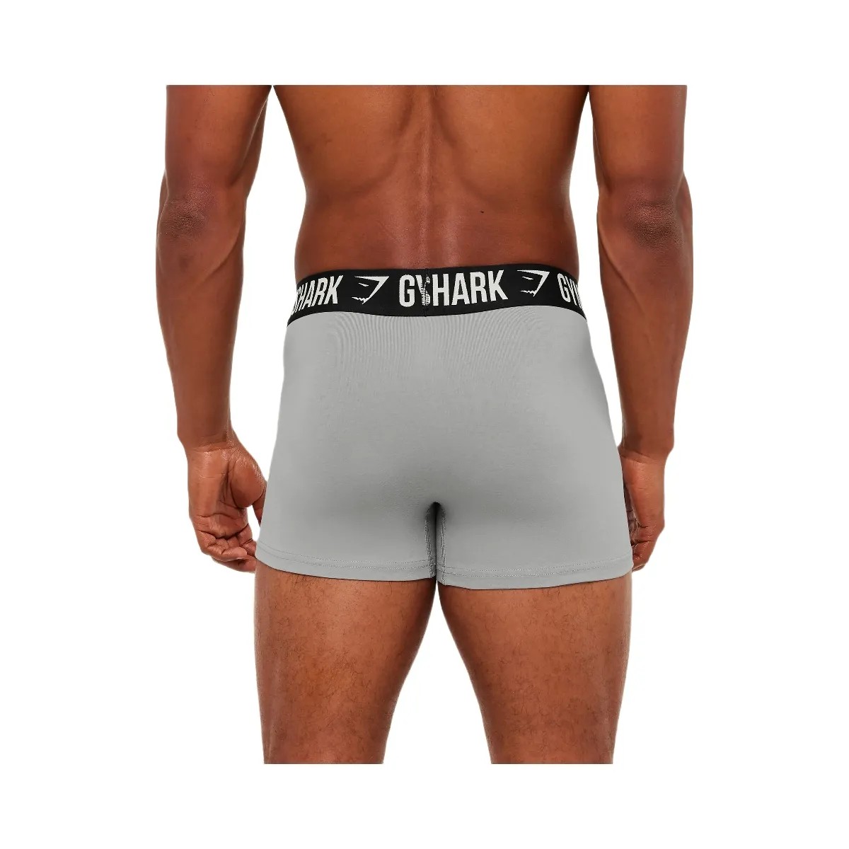 Gymshark Boxer Brief 5PK "GS Smokey Grey GS Smokey Grey GS Smokey Grey GS Smokey Grey GS Smokey Grey" - HypeFly India View 2